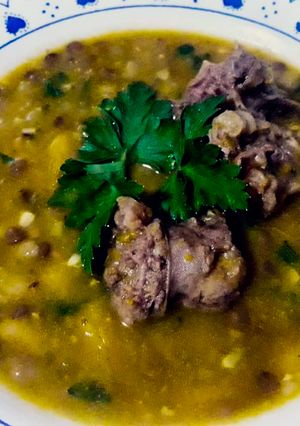 Una foto de Locro fácil