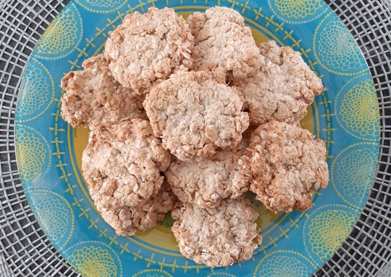Biscuits aux Flocons d'avoine et à la Noix de Coco / Healthy