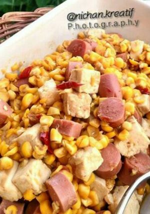 Foto resep Tumis JaSoHu (jagung sosis tahu) praktis gurih
