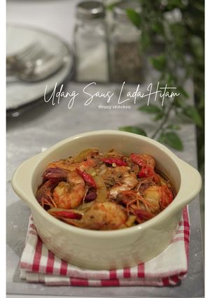 Foto resep Udang Saus Lada Hitam