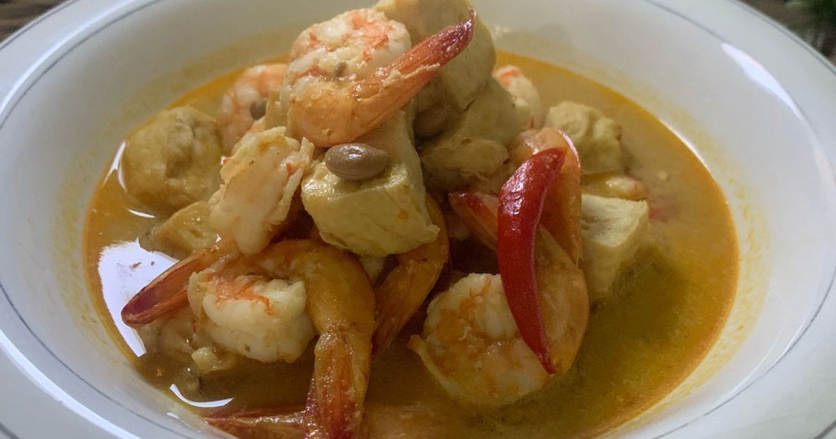 Udang Tahu Masak Tauco