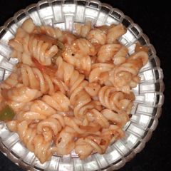 A picture of Masala pasta.