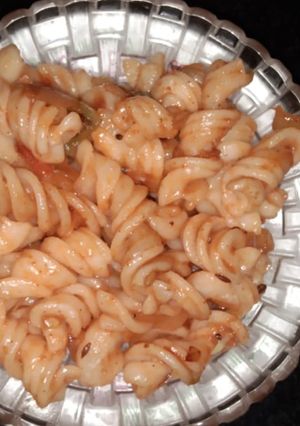 A picture of Masala pasta.