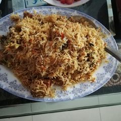 A picture of Chicken Biryani.