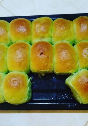 Foto resep Roti Manis Santan Pandan