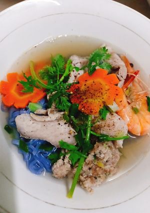 Hình của món Mì chũ ăn sáng.
