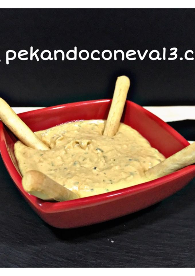 Una foto de Hummus auténtico