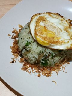 Foto resep Nasi goreng ijo