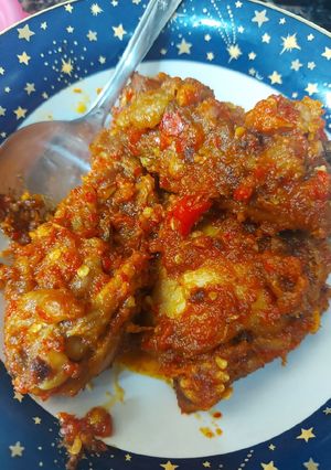 Foto resep (Recook) Ayam Goreng Balado
