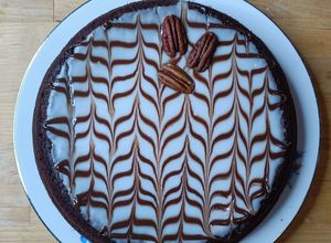 Une photo de 🌰Gâteau au chocolat et noix de pécan