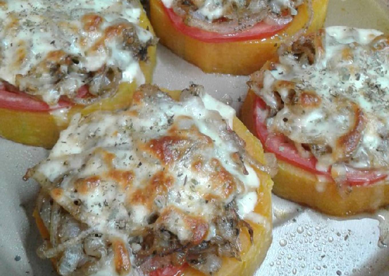 Calabaza a la pizza!!!