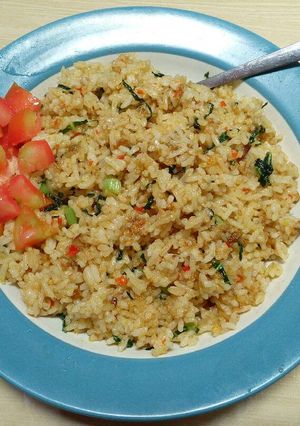 Foto resep Nasi goreng terasi simpel & gurih