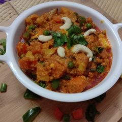A picture of Restaurant style mix veg sabji.
