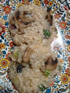Una foto de Risotto con arroz económico