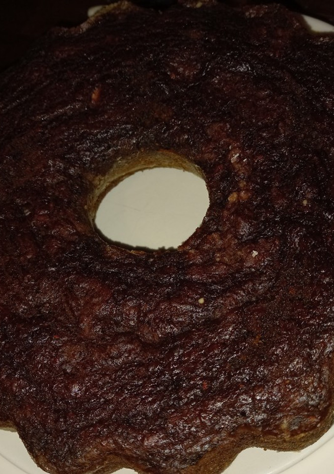 Una foto de Torta húmeda de remolacha y chocolate sin huevo 👌 😋