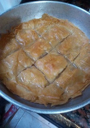 صورة لوصفة جلاش حلو بعين الجمل