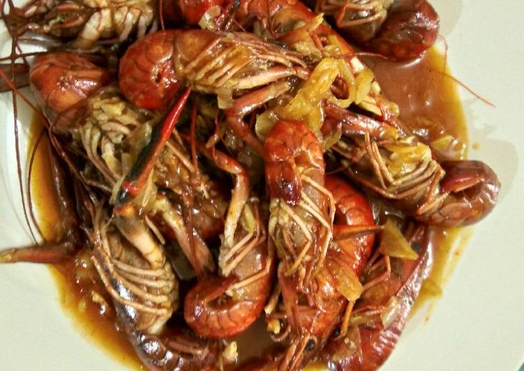 Resep Baby Lobster Saos, Menggugah Selera