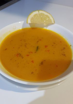 صورة لوصفة شوربة العدس