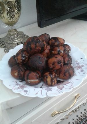 عکسی از دستور پیراشکی خوشمزه با دستور پرچین عزیز