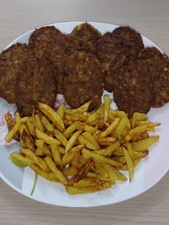 عکسی از دستور کتلت با پیازچه