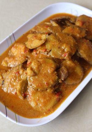 Foto resep Semur jengkol bumbu kuning santan