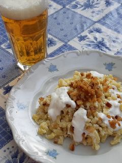 Juhtúrós sztrapacska recept fotója