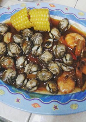 Foto resep Kerang dara asam manis/ seafood rumahan