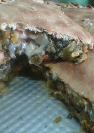 Una foto de Tarta de acelga!