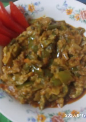 A picture of Capsicum sabji.