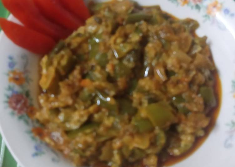 Steps to Prepare Favorite Capsicum sabji