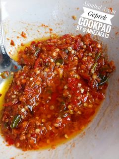 Foto resep Sambal Ayam Geprek