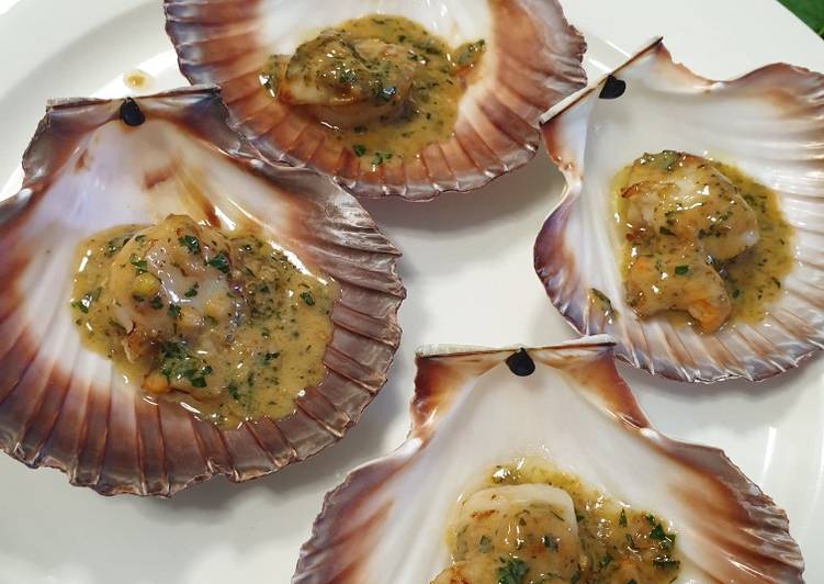 RECOMMANDED! Resep Rahasia Scallops saus krim