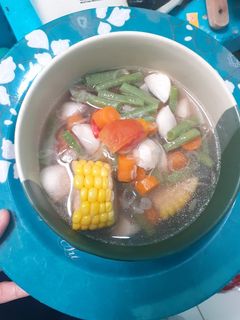 Foto resep Sayur Bening (Baso ikan)