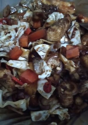Foto resep Sate ayam goreng