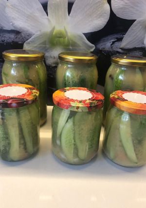 Zdjęcie przepisu Ogórki w musztardzie🥒😊.