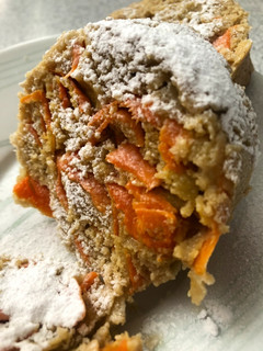 A picture of Carrot Mug Cake without Wheat Flour, In the Microwave.