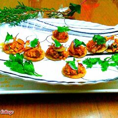 A picture of Paneer makhnee coins.