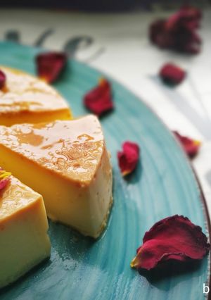 Hình của món Bánh Flan hấp (công thức sữa đặc).