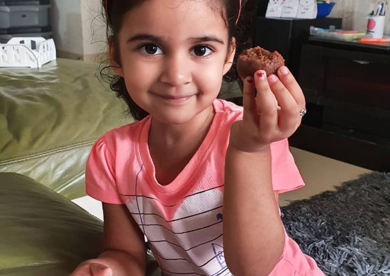 Wheatflour choco balls