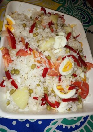 Una foto de Ensalada de arroz