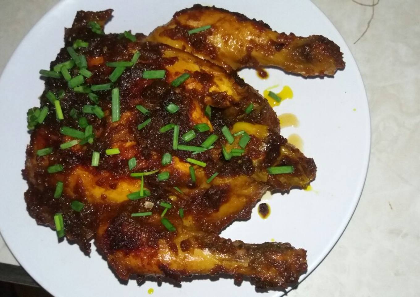 Ayam panggang teflon