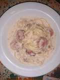 Spageti Carbonara Sosis Daging