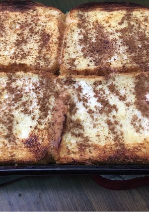 A picture of Overnight French toast bake.