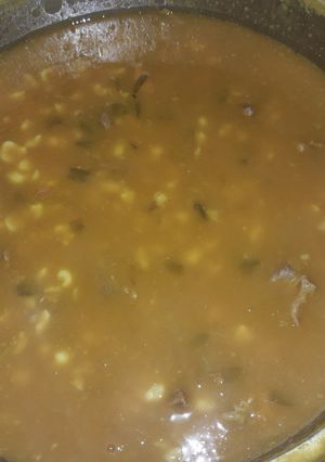 Una foto de Locro liviano