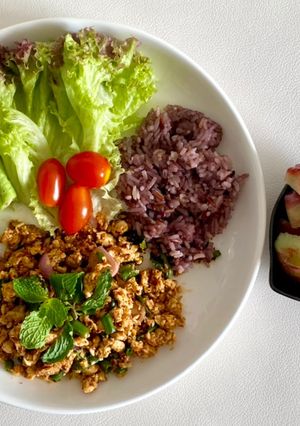 รูปของ ลาบอกไก่คลีน แต่แซ่บมาก!