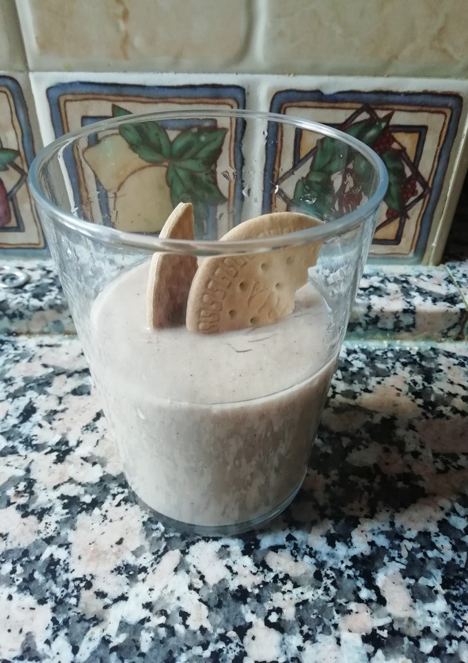 Una foto de Batido yogur y pera