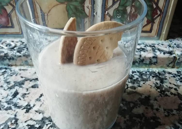 Batido yogur y pera