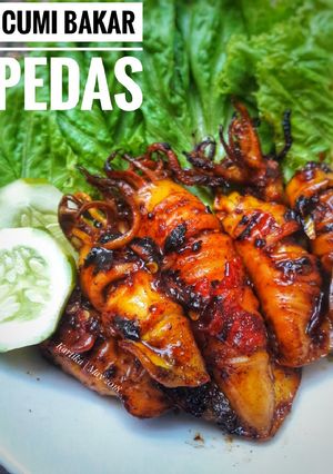 Foto resep Cumi Bakar Pedas