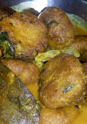 A picture of Carrot kofta Curry.