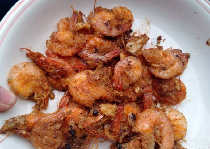 Udang dg tambahan telur asin